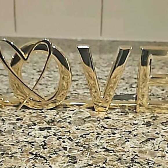 RARE" Victoria's Secret "LOVE" Sculpture Display. See Description For Details! - Picture 1 of 3